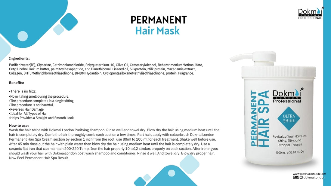 Rejuvenate Your Hair with Dokmai London Permant Hair Spa