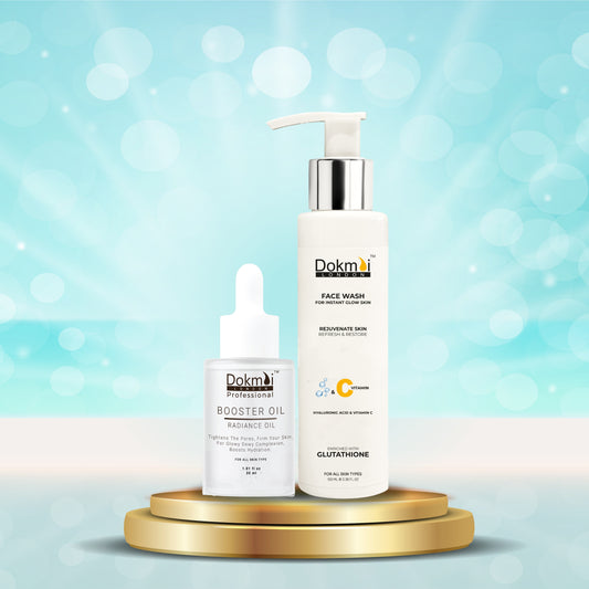 Booster Radiance Oil+Vitamin C Facewash Combo
