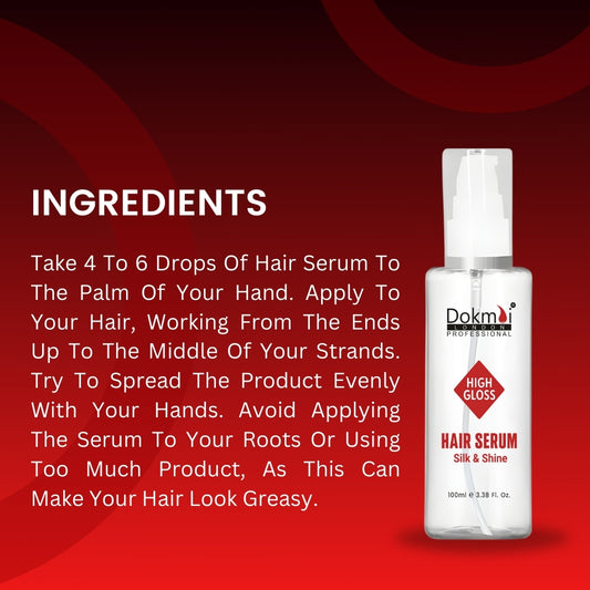 Dokmai London High Gloss Hair Serum for Women & Men