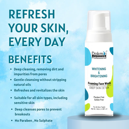Whitening & Brightening Foaming Face Wash